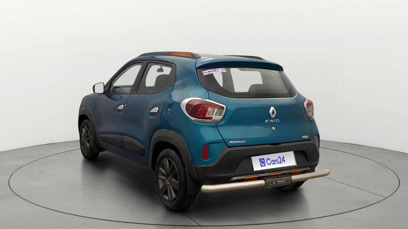 2019 Renault Kwid CLIMBER 1.0 AMT (O), CNG, Automatic, 55,495 km, Left Back Diagonal
