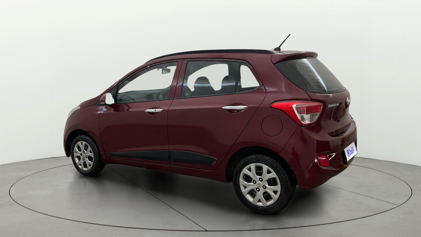 2014 Hyundai Grand i10 SPORTZ 1.2 KAPPA VTVT, Petrol, Manual, 93,042 km, Left Back Diagonal