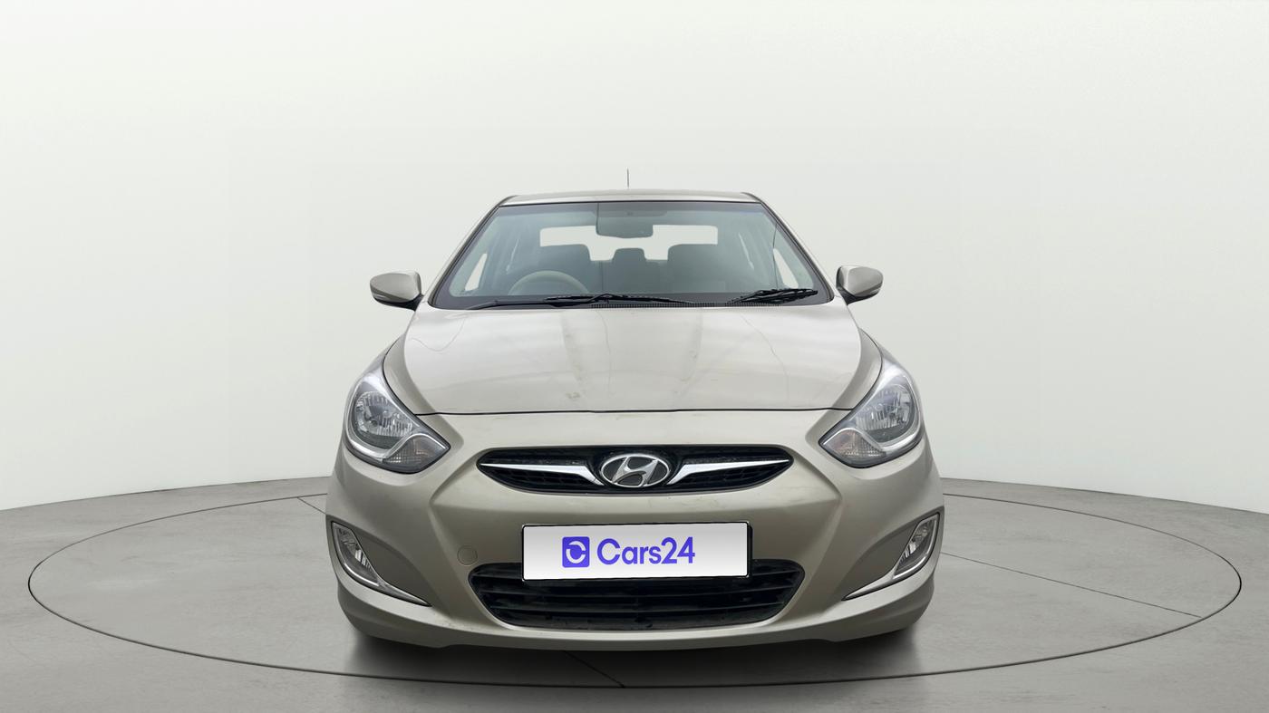 2012 Hyundai Verna FLUIDIC 1.6 VTVT SX, Petrol, Manual, 79,479 km, Front