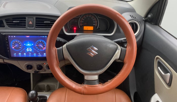 2015 Maruti Alto K10 VXI, Petrol, Manual, 1,27,598 km, Steering Wheel Close Up
