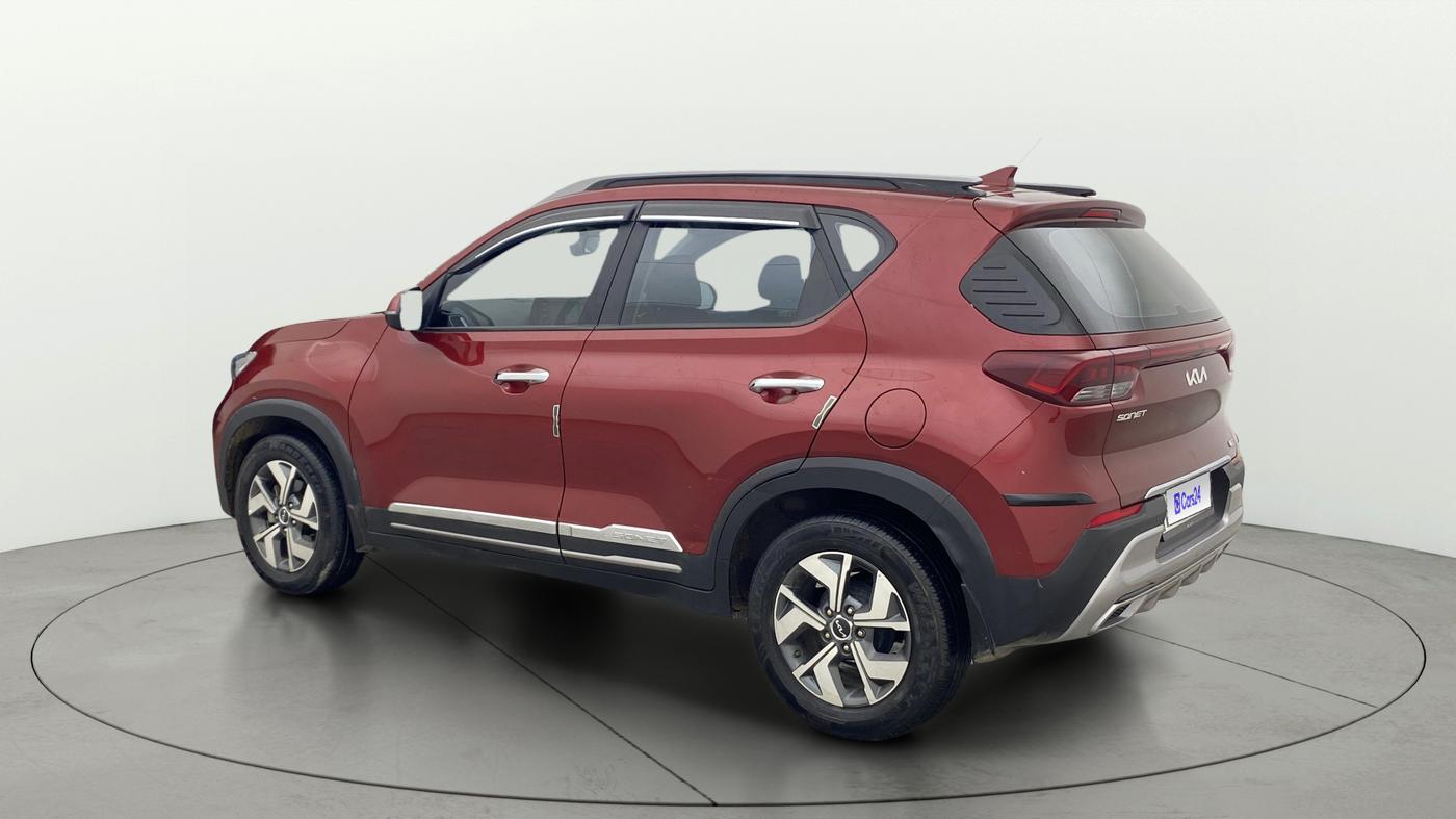 2022 KIA SONET HTX 1.0 IMT, Petrol, Manual, 42,928 km, Left Back Diagonal