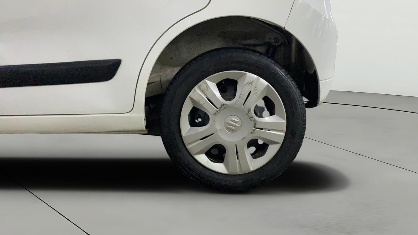 2014 Maruti Wagon R 1.0 VXI, Petrol, Manual, 70,654 km, Left Rear Wheel