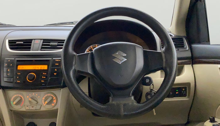 2013 Maruti Swift Dzire VXI, Petrol, Manual, 43,241 km, Steering Wheel Close Up