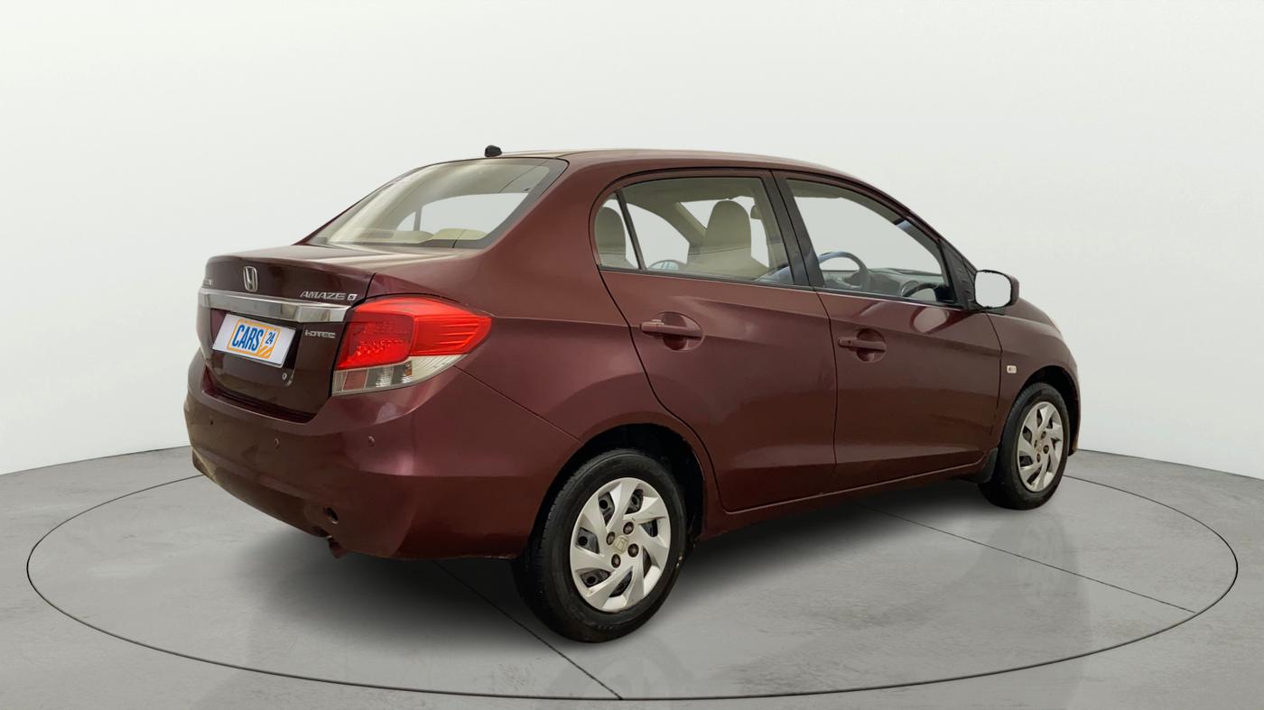 2014 Honda Amaze 1.5L I-DTEC E, Diesel, Manual, 1,00,010 km, Right Back Diagonal