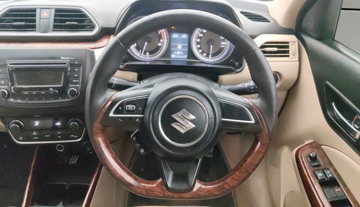 2017 Maruti Dzire ZXI AMT, Petrol, Automatic, 41,975 km, Steering Wheel Close Up