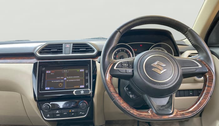 2019 Maruti Dzire ZXI PLUS AMT, Petrol, Automatic, 30,322 km, Steering Wheel Close Up