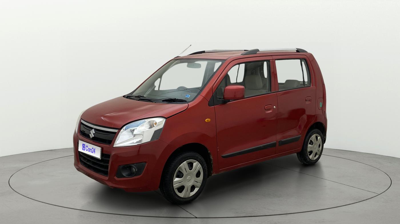 2017 Maruti Wagon R 1.0 VXI, Petrol, Manual, 62,321 km, Left Front Diagonal