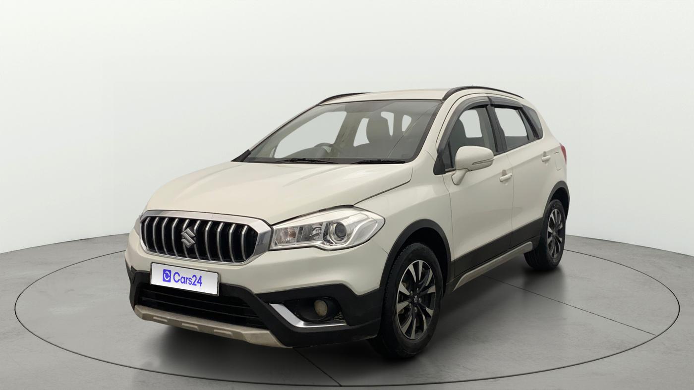 2021 Maruti S Cross ZETA 1.5, Petrol, Manual, 52,559 km, Left Front Diagonal