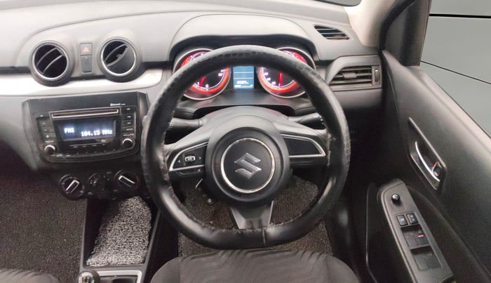 2019 Maruti Swift VXI, Petrol, Manual, 1,05,798 km, Steering Wheel Close Up