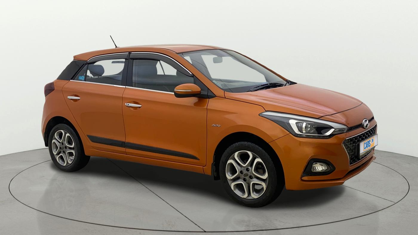 2019 Hyundai Elite i20 ASTA (O) CVT, Petrol, Automatic, 47,011 km, Right Front Diagonal