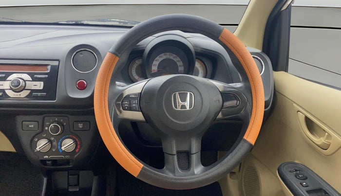 2014 Honda Brio S MT, Petrol, Manual, 55,849 km, Steering Wheel Close Up