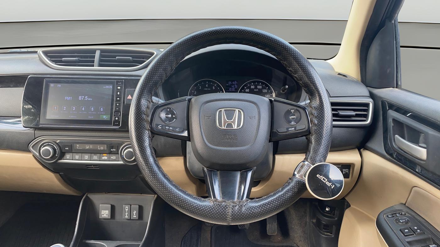 2020 Honda Amaze 1.2L I-VTEC VX, CNG, Manual, 52,480 km, Steering Wheel Close Up