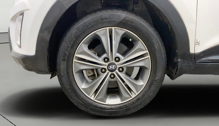 2017 Hyundai Creta SX PLUS AT 1.6 PETROL, Petrol, Automatic, 69,581 km, Left Front Wheel