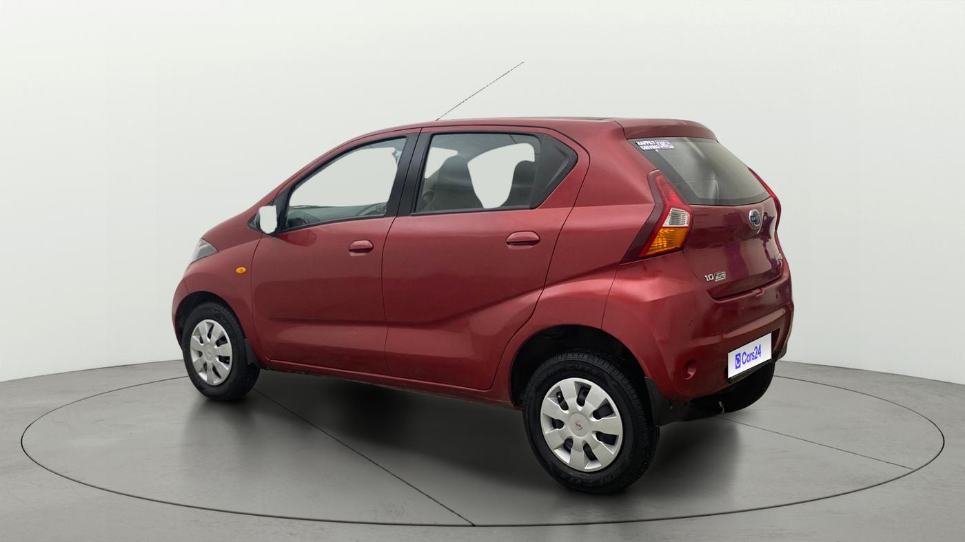 2018 Datsun Redi Go T(O) 1.0 AMT, Petrol, Automatic, 86,379 km, Left Back Diagonal