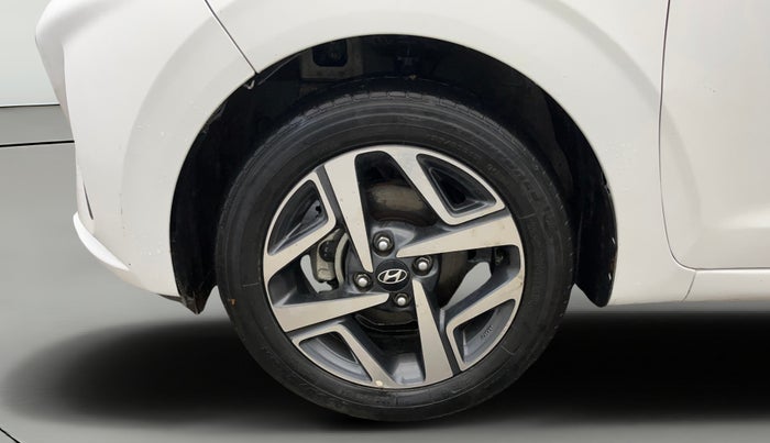 2021 Hyundai AURA SX PLUS 1.2 AMT, Petrol, Automatic, 20,257 km, Left Front Wheel