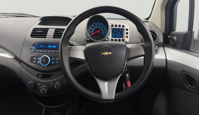 2014 Chevrolet Beat LT PETROL, Petrol, Manual, 52,860 km, Steering Wheel Close Up