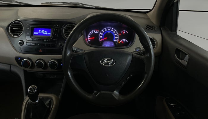 2014 Hyundai Grand i10 SPORTZ 1.2 KAPPA VTVT, Petrol, Manual, 91,596 km, Steering Wheel Close Up