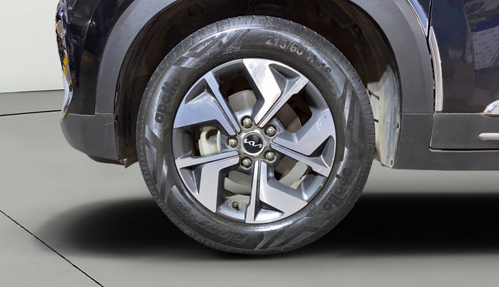 2021 KIA SONET HTX PLUS 1.0 IMT, Petrol, Manual, 62,859 km, Left Front Wheel