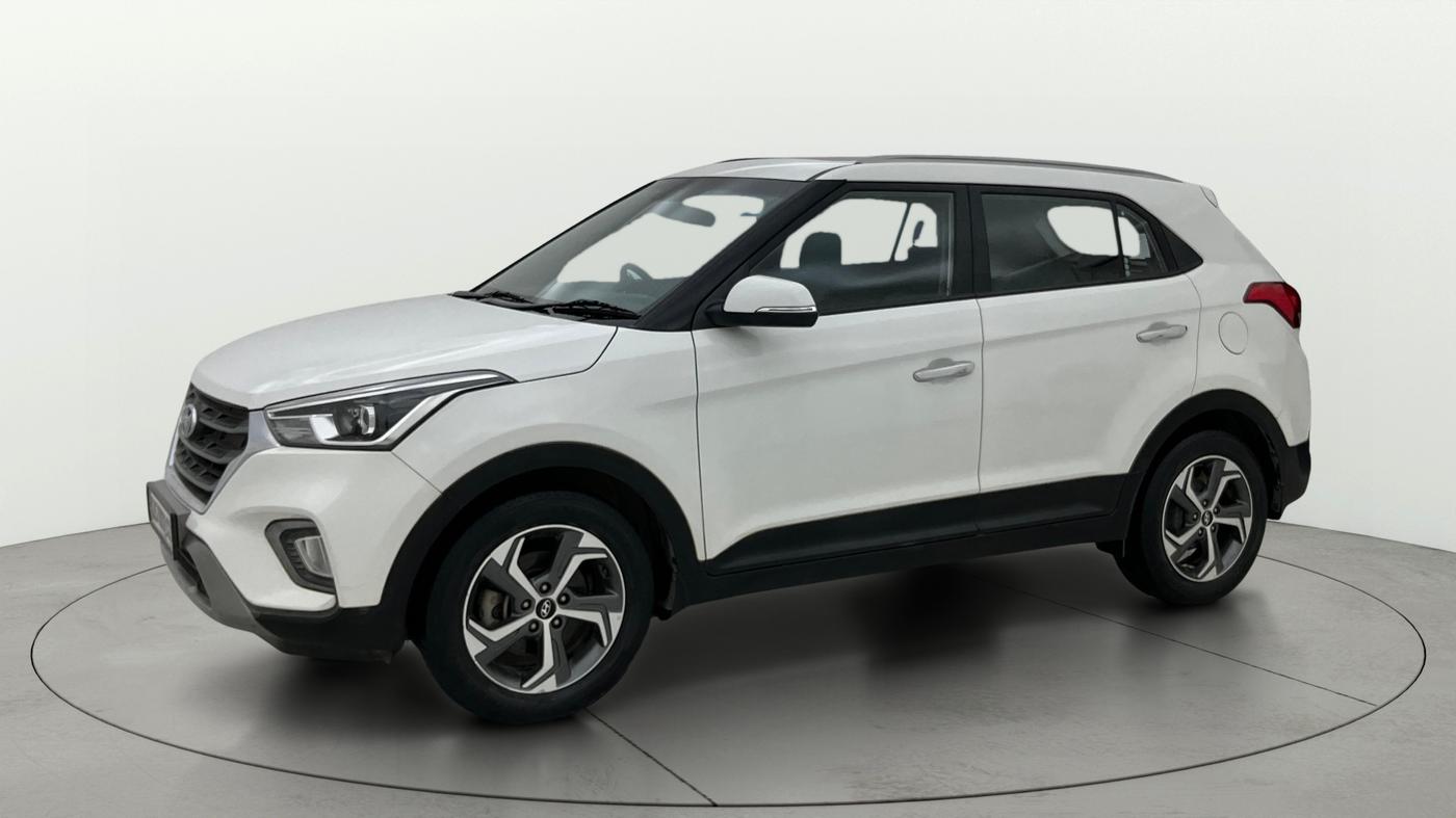 2018 Hyundai Creta SX AT 1.6 PETROL, Petrol, Automatic, 56,030 km, Left Front Diagonal