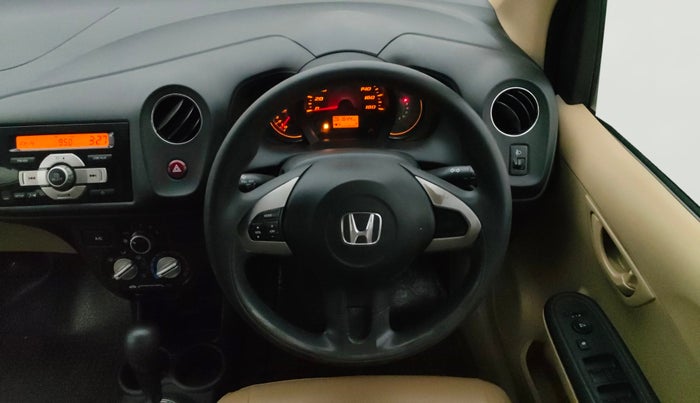 2014 Honda Amaze 1.2L I-VTEC S AT, Petrol, Automatic, 61,628 km, Steering Wheel Close Up