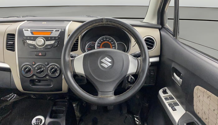 2014 Maruti Wagon R 1.0 VXI, Petrol, Manual, 70,406 km, Steering Wheel Close Up