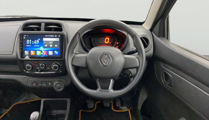 2018 Renault Kwid RXT 1.0 (O), Petrol, Manual, 23,709 km, Steering Wheel Close Up