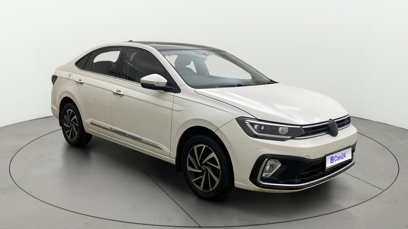 2022 Volkswagen VIRTUS TOPLINE TSI 1.0 MT, Petrol, Manual, 70,156 km, SRP