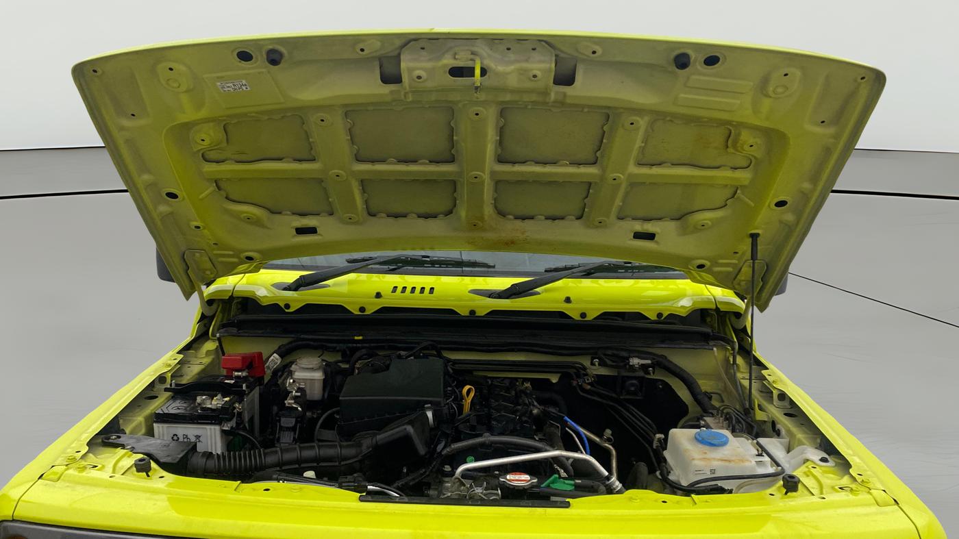 2023 Maruti JIMNY ALPHA ALL GRIP PRO MT, Petrol, Manual, 27,531 km, Open Bonet
