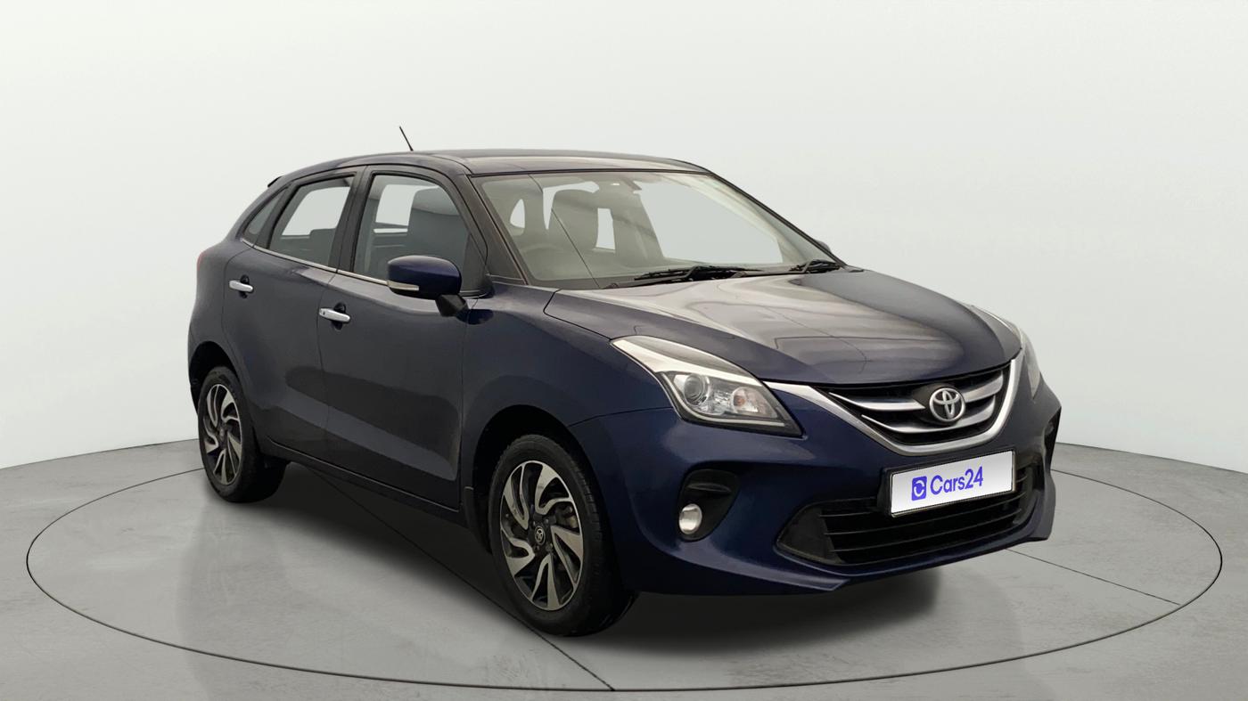2020 Toyota Glanza G, Petrol, Manual, 84,448 km, Right Front Diagonal