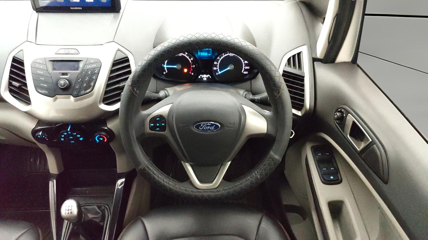 2013 Ford Ecosport TREND 1.5L PETROL, Petrol, Manual, 72,319 km, Steering Wheel Close Up