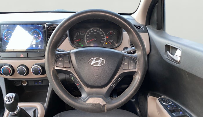 2016 Hyundai Grand i10 ASTA 1.2 KAPPA VTVT, Petrol, Manual, 79,453 km, Steering Wheel Close Up