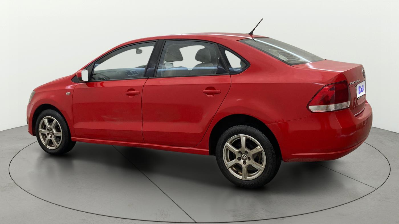 2013 Volkswagen Vento HIGHLINE DIESEL 1.6, Diesel, Manual, 1,35,698 km, Left Back Diagonal