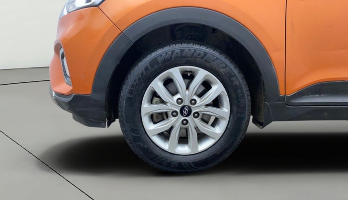 2019 Hyundai Creta SX 1.6 PETROL, Petrol, Manual, 1,14,867 km, Left Front Wheel