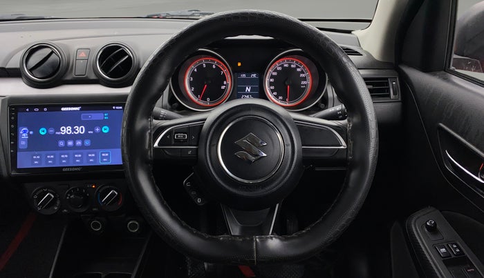2021 Maruti Swift VXI AMT, Petrol, Automatic, 27,463 km, Steering Wheel Close Up