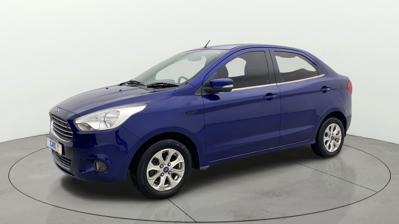 2017 Ford Figo Aspire AMBIENTE 1.2 PETROL ABS, Petrol, Manual, 58,685 km, Left Front Diagonal