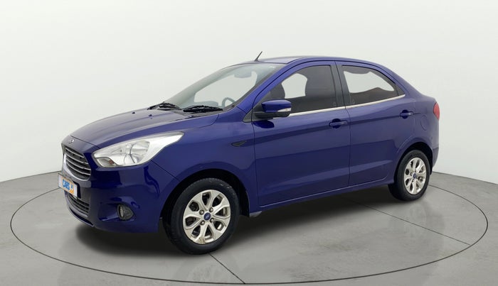 2017 Ford Figo Aspire AMBIENTE 1.2 PETROL ABS, Petrol, Manual, 58,685 km, Left Front Diagonal