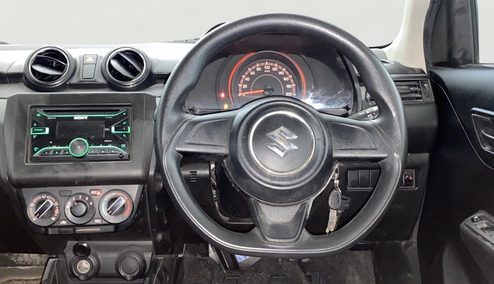 2018 Maruti Swift LXI, Petrol, Manual, 35,548 km, Steering Wheel Close Up