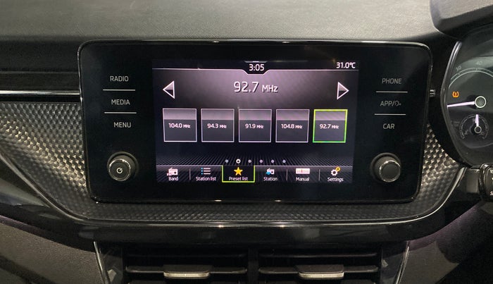 2022 Skoda KUSHAQ STYLE 1.0L TSI MT, Petrol, Manual, 33,107 km, Air Conditioner