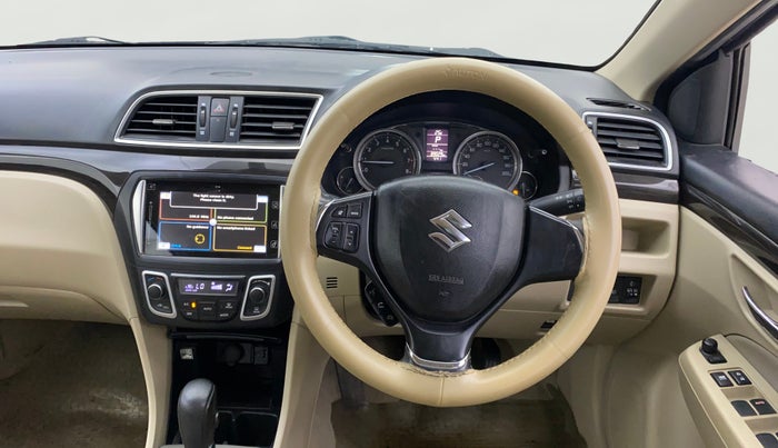 2016 Maruti Ciaz ZXI+ AT, Petrol, Automatic, 88,994 km, Steering Wheel Close Up