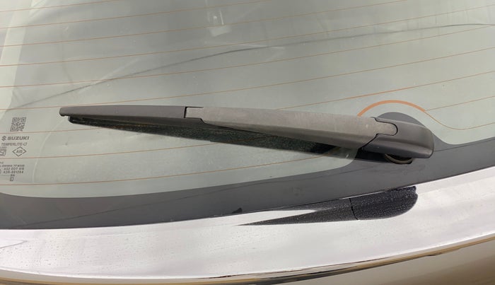 2017 Maruti Baleno ZETA CVT PETROL 1.2, Petrol, Automatic, 63,259 km, Rear Wiper