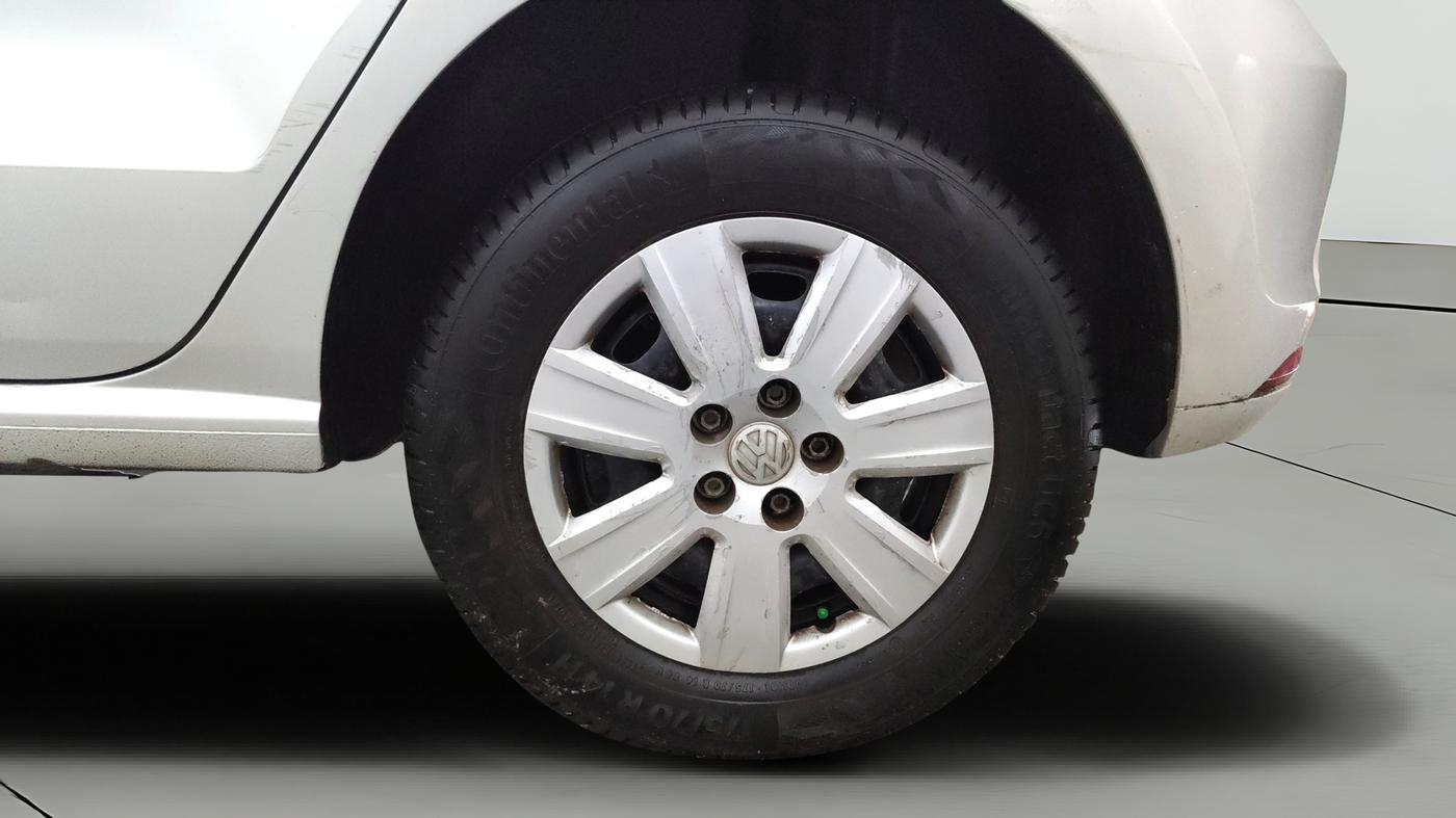 2015 Volkswagen Polo TRENDLINE 1.2L PETROL, Petrol, Manual, 47,913 km, Left Rear Wheel