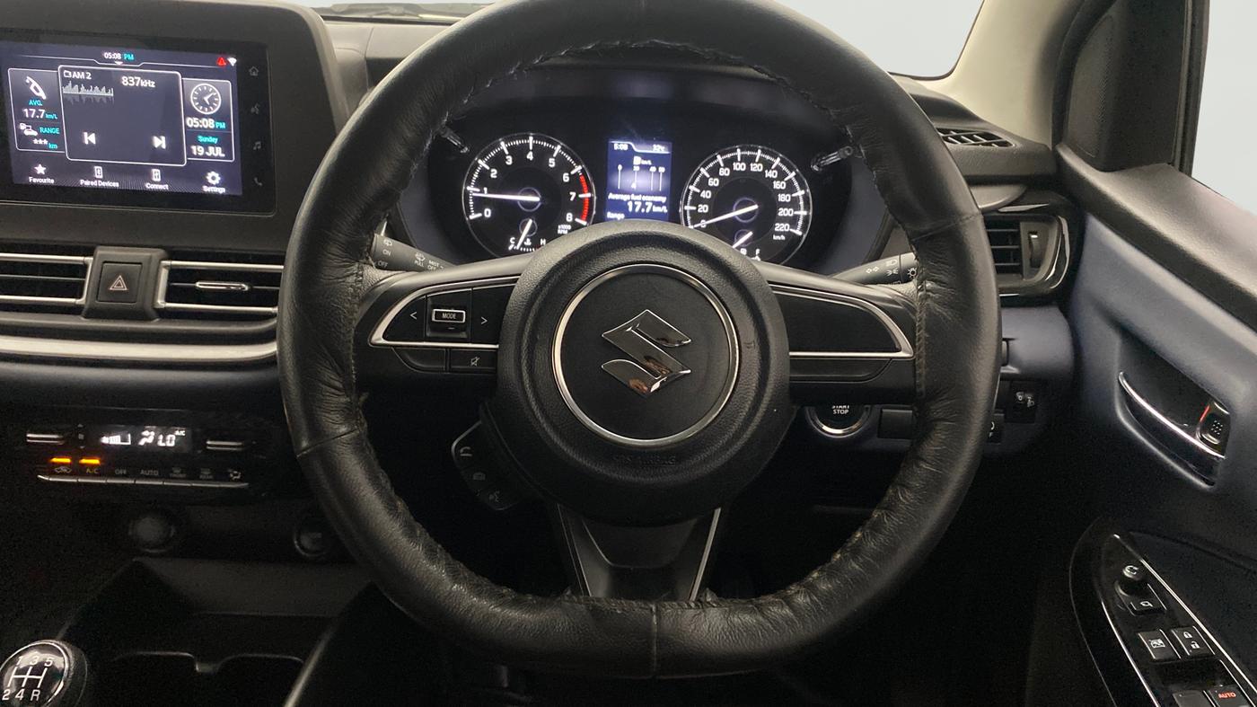 2023 Maruti Baleno ZETA PETROL 1.2, Petrol, Manual, 77,776 km, Steering Wheel Close Up