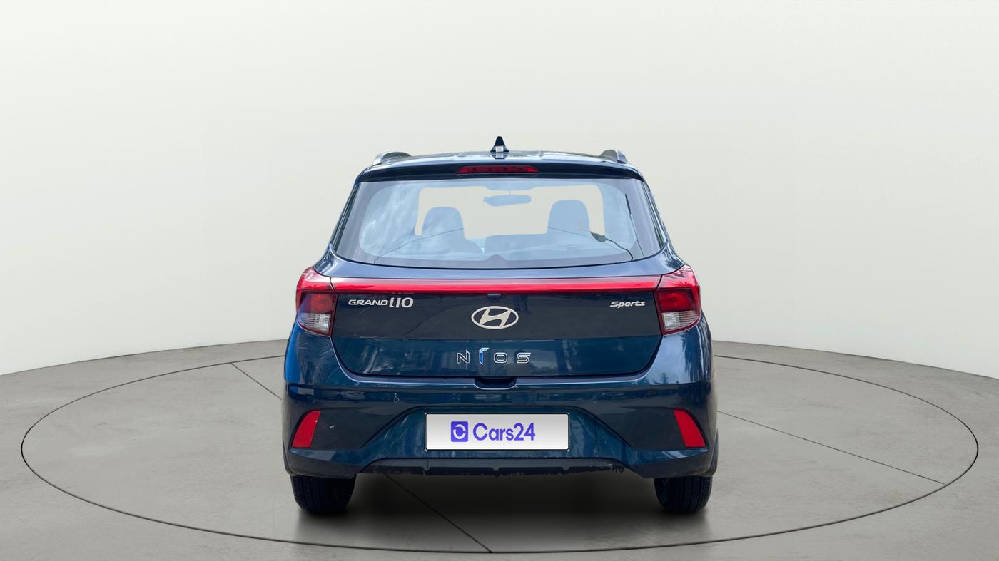 2023 Hyundai GRAND I10 NIOS SPORTZ AMT 1.2 KAPPA VTVT, Petrol, Automatic, 8,326 km, Back/Rear