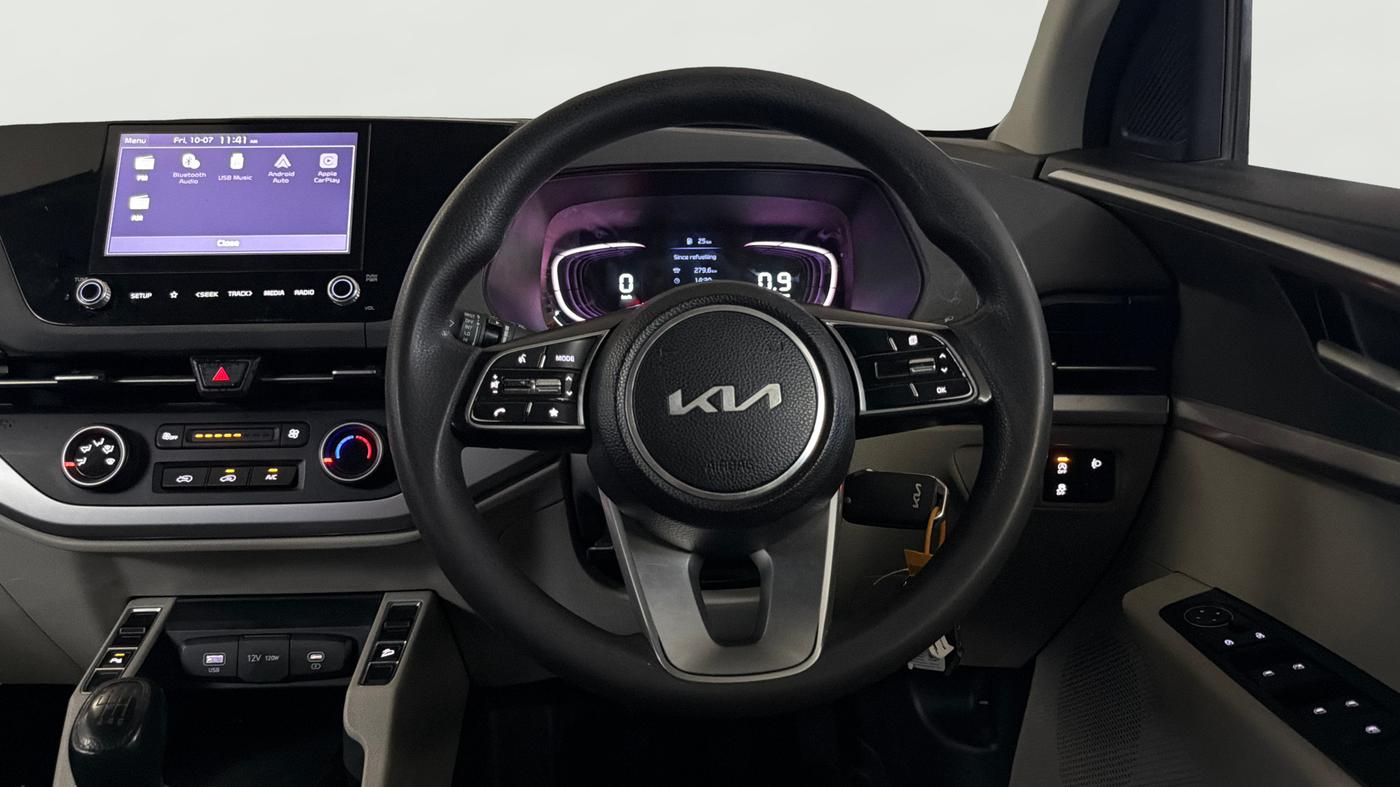 2024 KIA CARENS PRESTIGE 1.5 PETROL 7 STR, Petrol, Manual, 47,147 km, Steering Wheel Close Up