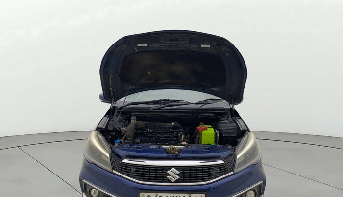 2019 Maruti Ciaz ALPHA 1.5 SHVS PETROL, Petrol, Manual, 1,10,193 km, Open Bonet