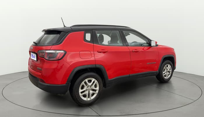 2018 Jeep Compass SPORT PLUS 1.4 PETROL, Petrol, Manual, 90,480 km, Right Back Diagonal