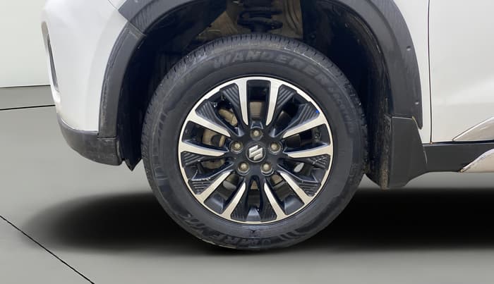 2021 Maruti Vitara Brezza ZXI PLUS, Petrol, Manual, 1,43,965 km, Left Front Wheel