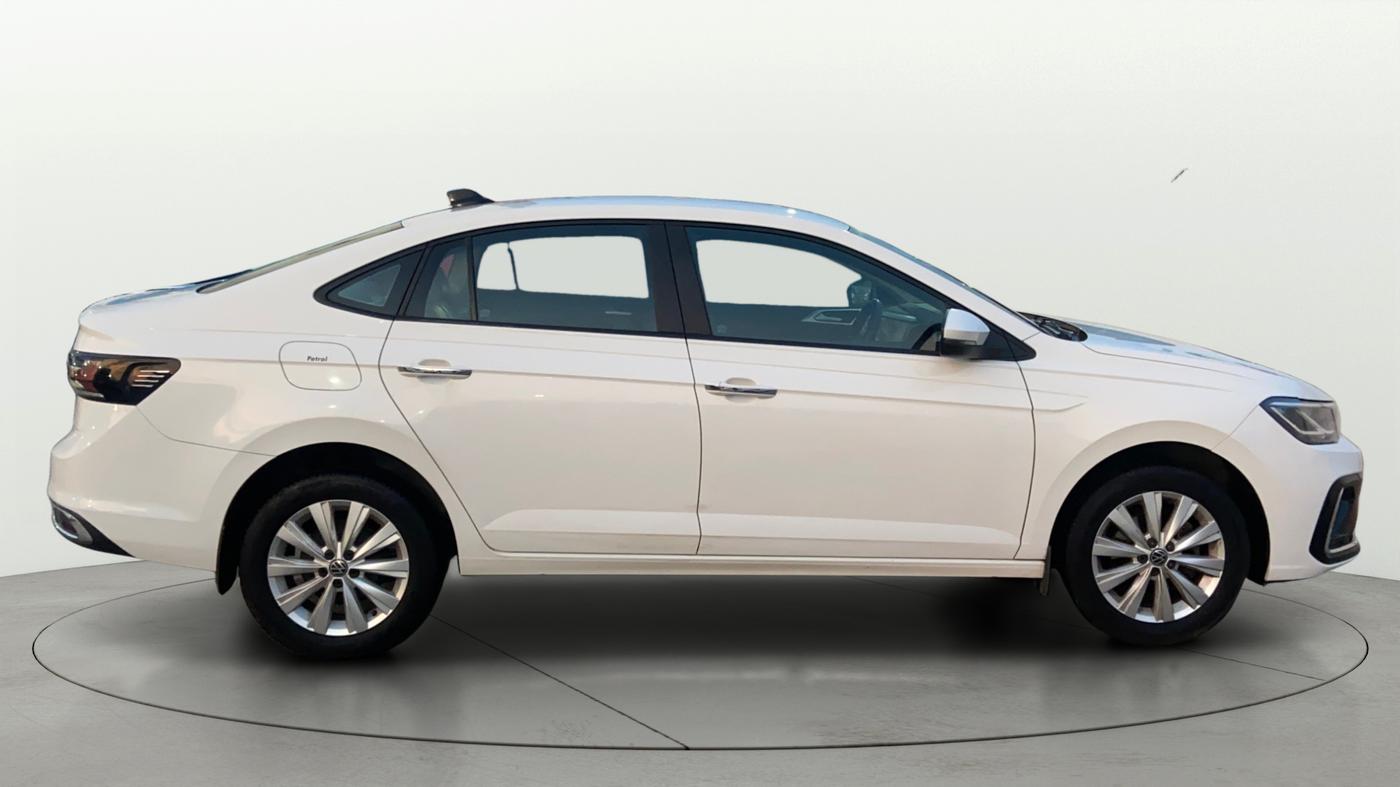 2022 Volkswagen VIRTUS HIGHLINE TSI 1.0 MT, Petrol, Manual, 79,865 km, Right Side View