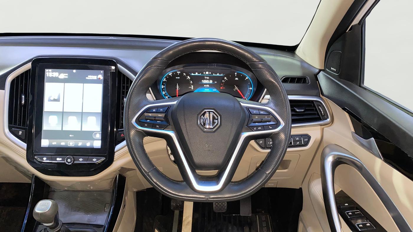2021 MG HECTOR SHARP HYBRID 1.5 PETROL, Petrol, Manual, 6,054 km, Steering Wheel Close Up