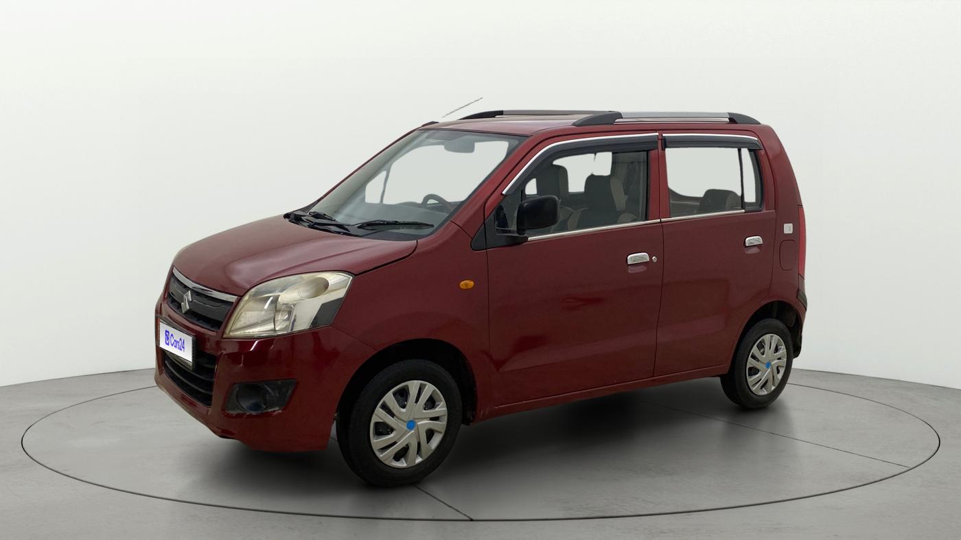 2018 Maruti Wagon R 1.0 LXI CNG, CNG, Manual, 65,863 km, Left Front Diagonal